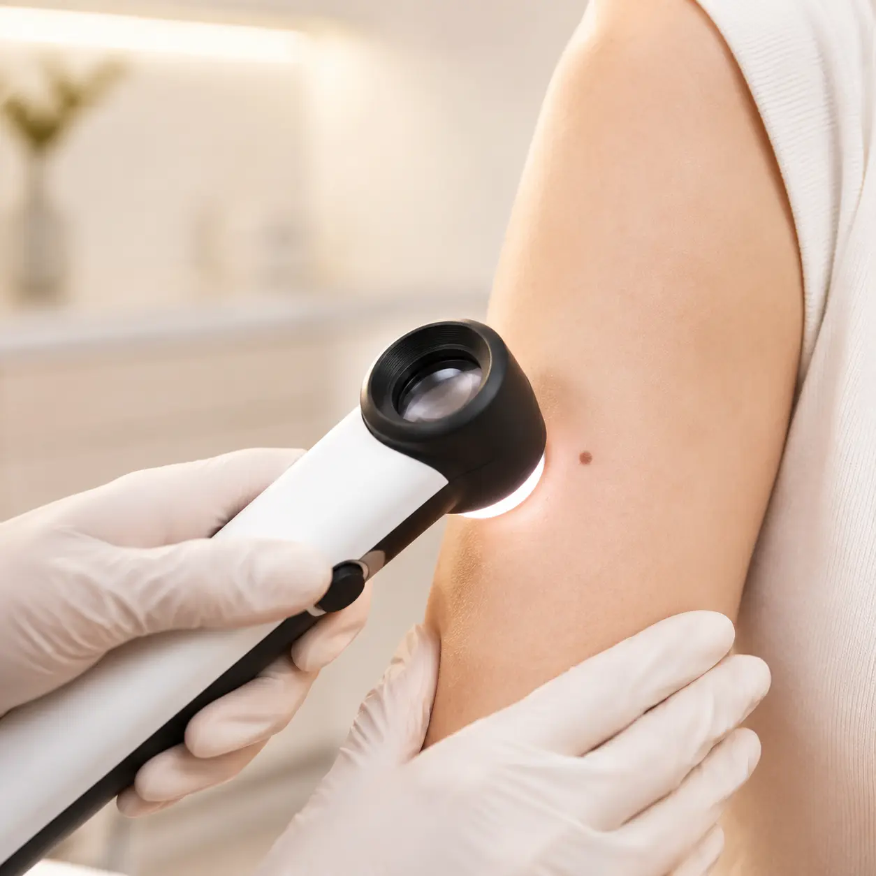 Dermatoscopia e check-up dermatológico em Araguari